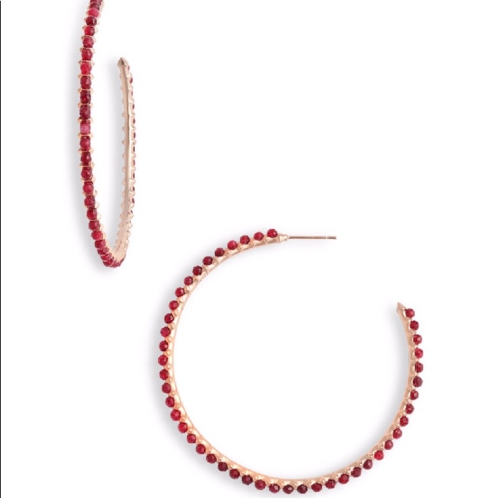 Kendra Scott Birdie Beaded Hoops